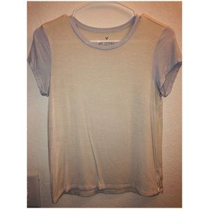 Size Small White Crop Tee